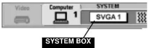 Video Computer 1 SYSTEM SVGA 1 SYSTEM BOX