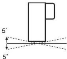 5° 5°