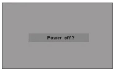 Power off?