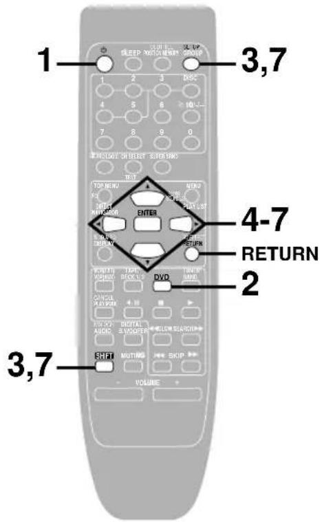 1 2 3 4 5 6 7 8 9 0 3,7 FOR MENU MENU ENTER DND DISPLAY VOLUME RETURN 2 3,7 VOLUME OUTPUTING MUTTING SHEET RETURN ENTER DVD 3,7 RETURN OUTPUTING MUTTING SHEET RETURN RETURN OUTPUTING MUTTING SHEET RETURN RETURN RETURN