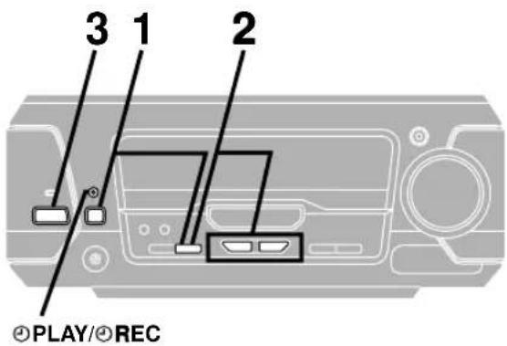 3 1 2 ©PLAY/©REC