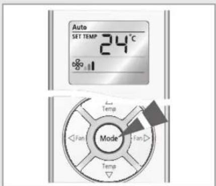 SAMSUNG NS052NHXEA - The room temperature and the fan speed are controlled automatically in Auto mode. - 2