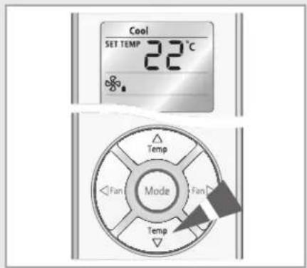 SAMSUNG NS052NHXEA - Selecting Cool Mode - 3