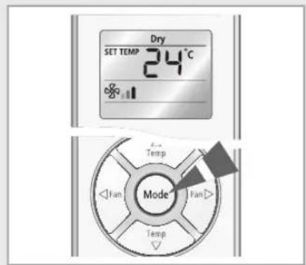 SAMSUNG NS052NHXEA - Selecting Dry Mode - 2