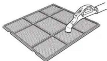 SAMSUNG ND1404HXEA - Open the front grille. - 2