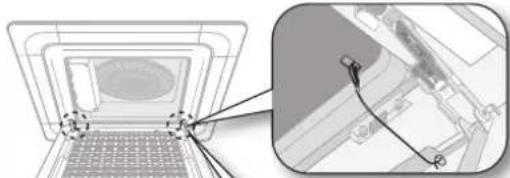 SAMSUNG ND1124HXEA - Detach the front grille. - 1