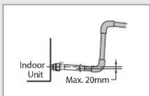 SAMSUNG ND1124HXEA - Drain pipe and Drain Hose Installation - 4