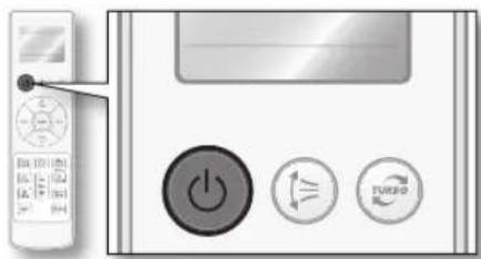 SAMSUNG MH035FAEA - TURNING THE AIR CONDITIONER ON AND OFF - 1