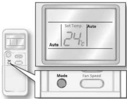 SAMSUNG MH020FVEA - Turning on/off your air conditioner without the remote control. - 2