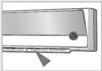 SAMSUNG AVXWPH036EA - Adjusting the Air Flow Direction Horizontally - 1