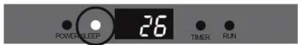 POWER SLEEP 26 TIMER RUN