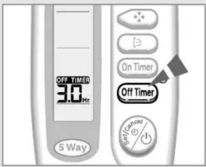 SAMSUNG MH19VA2 - To Cancel the Off Timer - 1