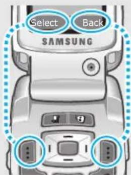 SAMSUNG SGH-Z500V - Icons - 2
