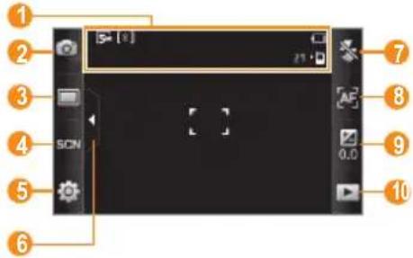 SAMSUNG Wave GT-S7230 - Capture a photo - 1
