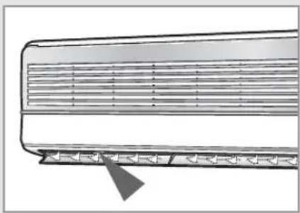 SAMSUNG SC18AS0 - Adjusting the Air Flow Direction Horizontally - 1