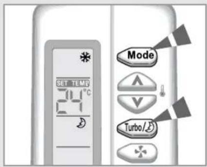 SAMSUNG SC18AS0 - Setting the Sleep Timer - 1