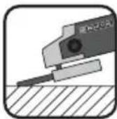 PARKSIDE PWS 230 B2 - Rough grinding: - 1