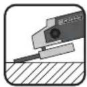 PARKSIDE PWS 230 B2 - Schruppschleifen: - 1