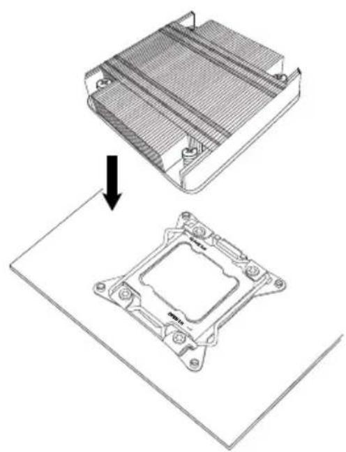 Supermicro X9DRT-HIBFF - Removing the Passive Heatsink - 2
