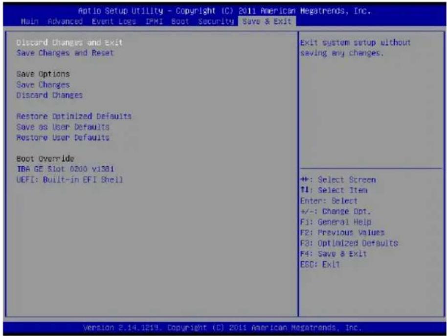 Supermicro X9DRT-HIBFF - 4-8 Save & Exit - 1