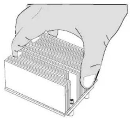 Supermicro X9DRT-HIBFF - Removing the Passive Heatsink - 1