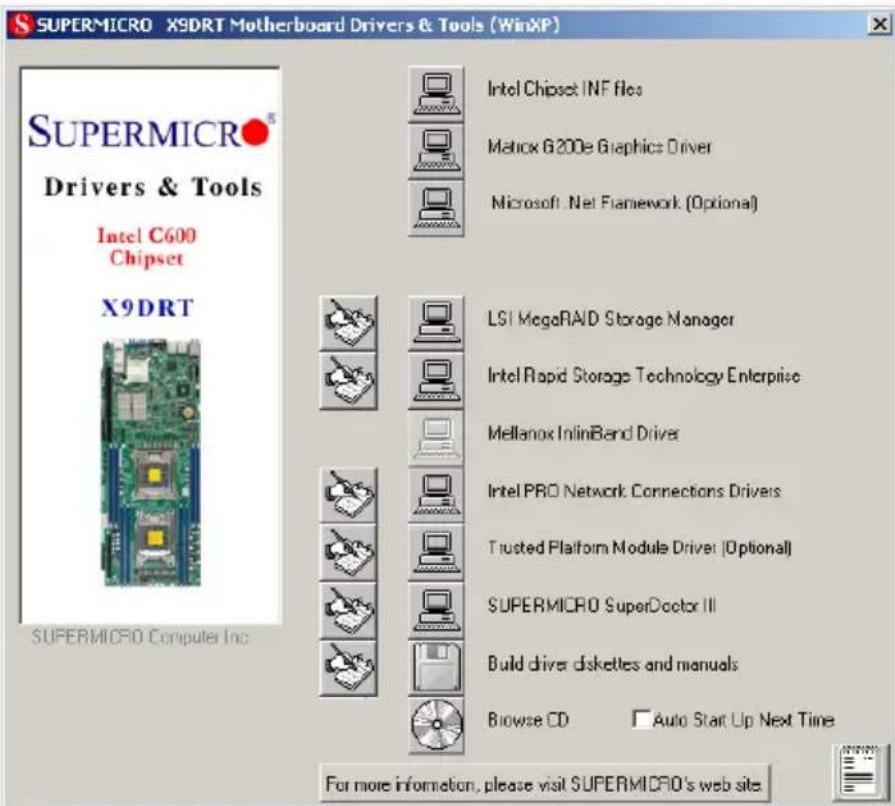 Supermicro X9DRT-HIBFF - B-1 Installing Software Programs - 2