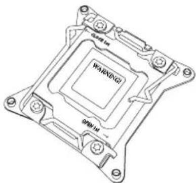 Supermicro X9DRT-HIBFF - Installing the LGA2011 Processor - 2