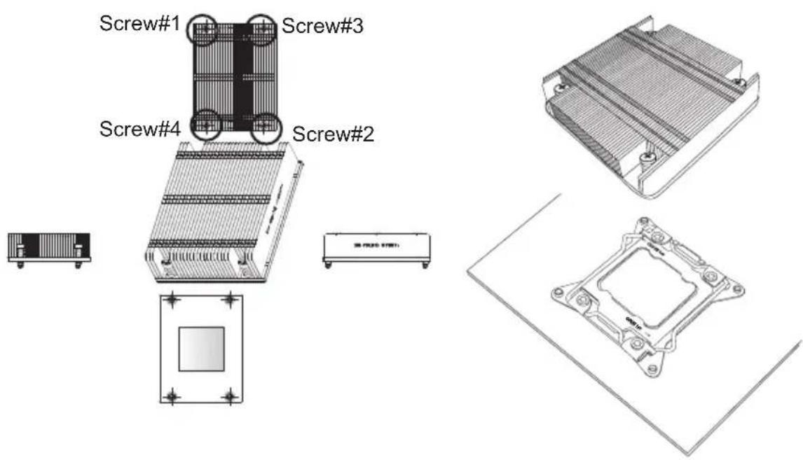 Supermicro X9DRT-HIBFF - Installing a Passive CPU Heatsink - 1
