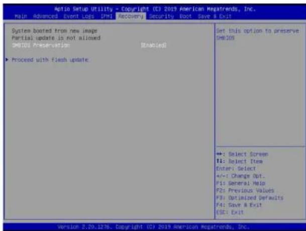Supermicro X11SRM-VF - D.3 Recovering the Main BIOS Block with a USB Device - 3