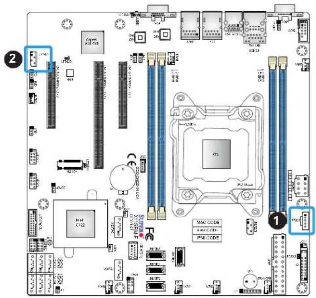 Supermicro X11SRM-VF - 4-pin BMC External I²C Header - 1