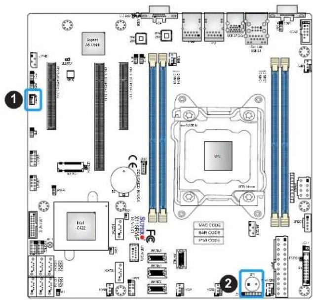 Supermicro X11SRM-VF - Internal Speaker/Buzzer - 1