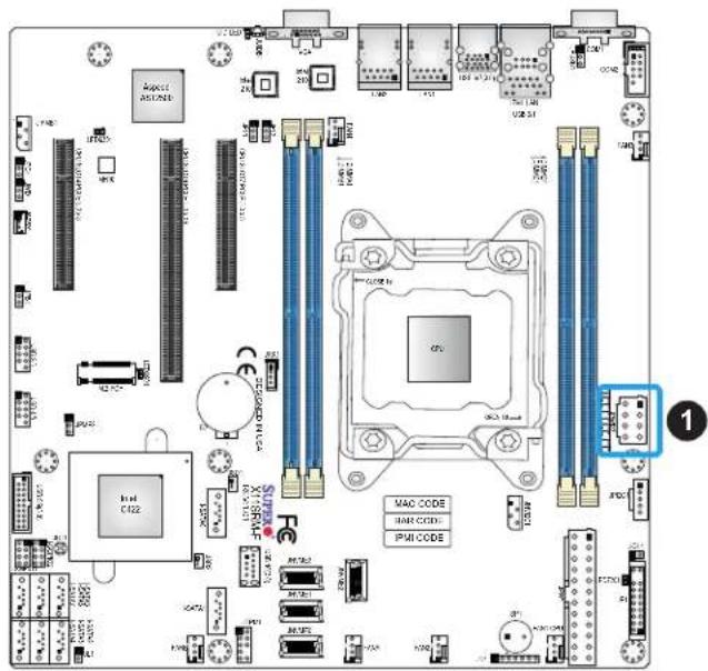 Supermicro X11SRM-VF - 8-Pin Power Connector - 2