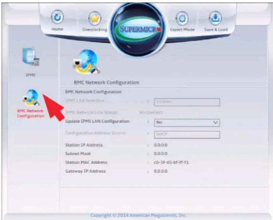 Supermicro C7Z97-M - BMC Network Configuration - 1