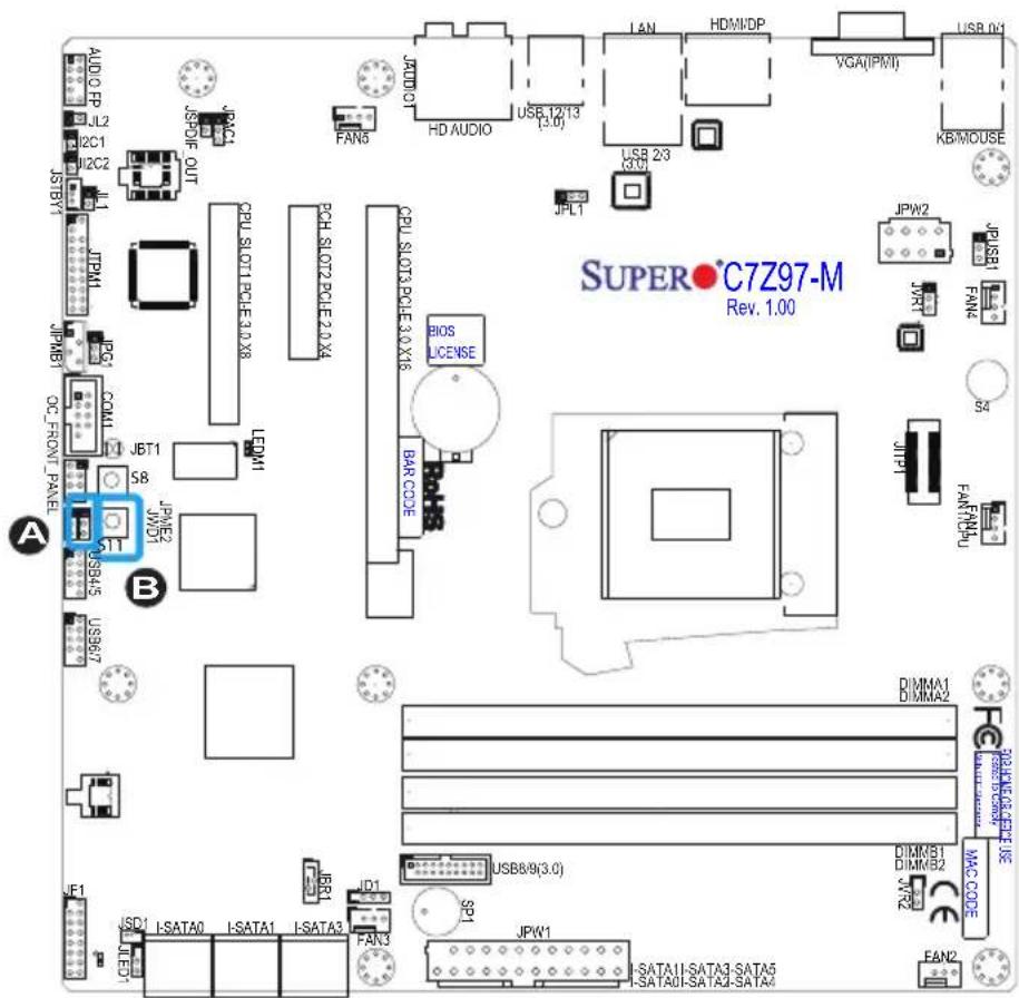 Supermicro C7Z97-M - Manufacturing Mode (JPME2) - 1