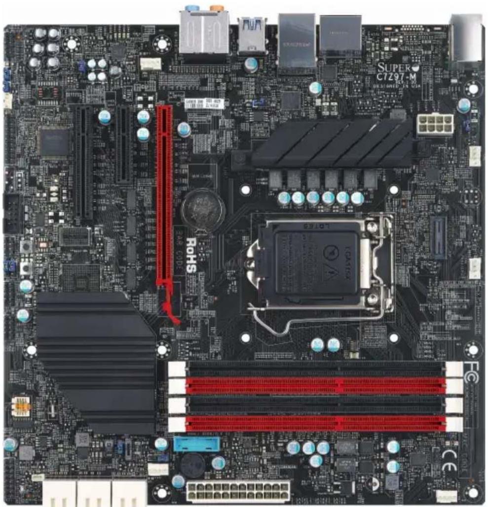 Supermicro C7Z97-M - C7Z97-M/C7Z97-MF Motherboard Image - 1