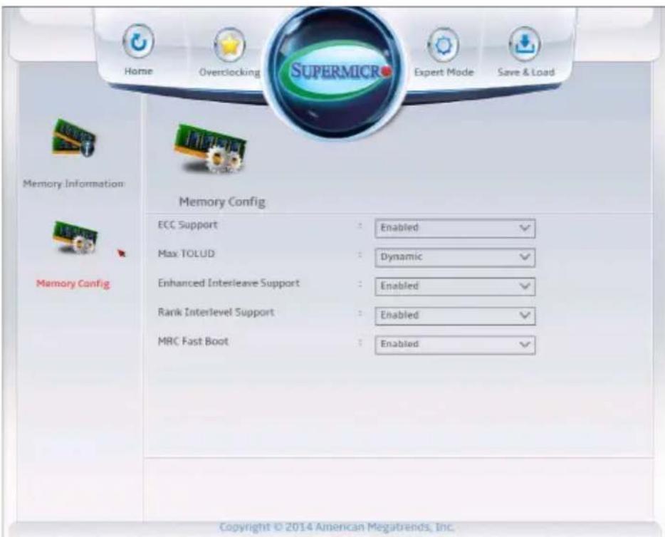 Supermicro C7Z97-M - Memory Configuration - 1