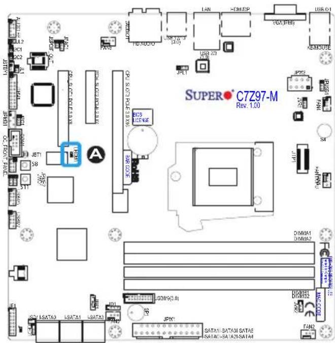Supermicro C7Z97-M - IPMI Heartbeat (LEDM1) - 1