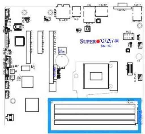 Supermicro C7Z97-M - Removing Memory Modules - 1