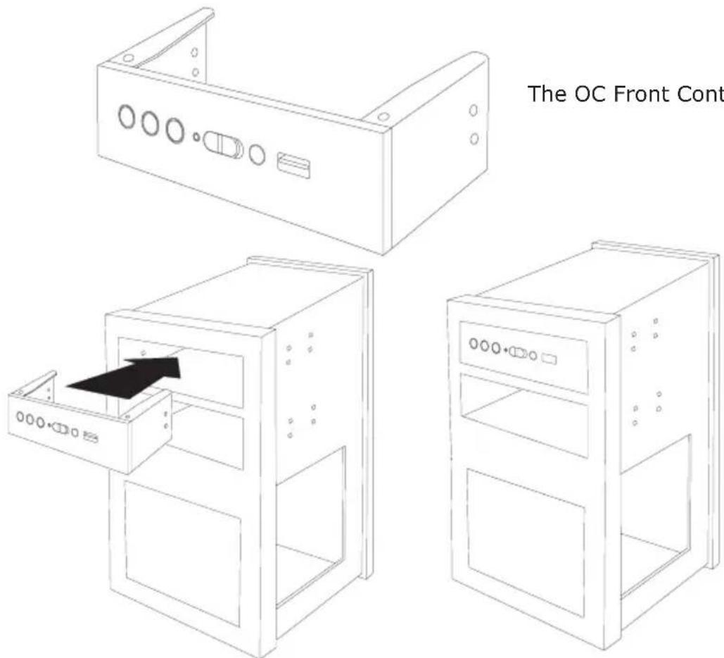 Supermicro C7Z97-M - Installing the OC Front Control Panel - 1