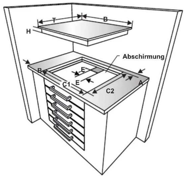 NORDMENDE HCI781FL - EINBAUEN DES KOCHFELDES - 3