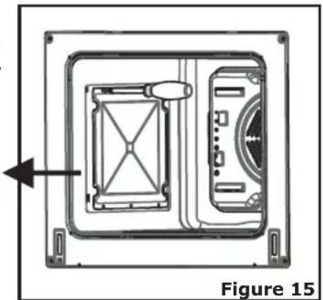 NORDMENDE CTG51LPGWH - Removal of catalitic panel - 1