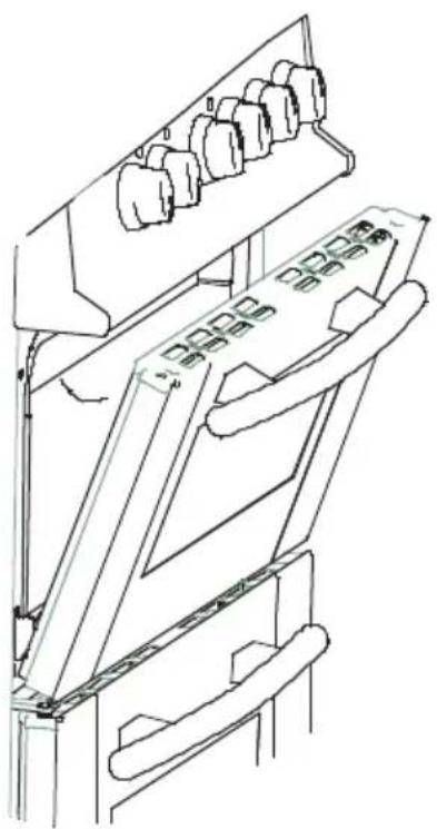 NORDMENDE CTEC61BK - REMOVING AND RE-ASSEMBLING OF TO OVEN DOOR - 2