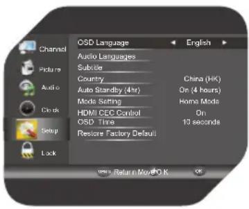 OK OLE 22250-W - MENOY PYΘΜΙΣΗΣ - 1