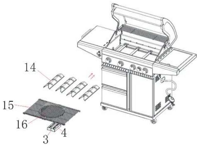 tepro Fairmont 3171 - Grill zusammenbauen - 14
