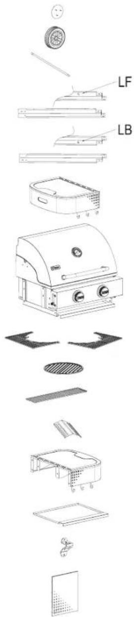 tepro Beaverton 3165 - Lieferumfang - 1