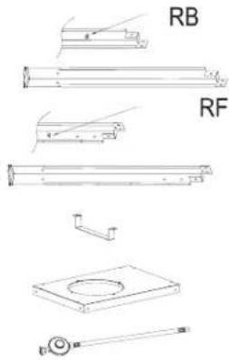 tepro Beaverton 3165 - Befestigungsteile - 1