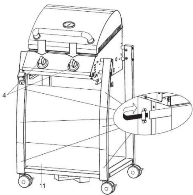 tepro Carrolton 3163 - Grill zusammenbauen - 5