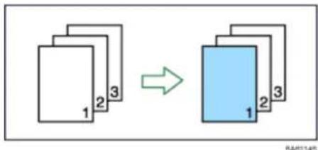 RICOH Aficio MP C3300 - Vorderes Deckblatt - 1