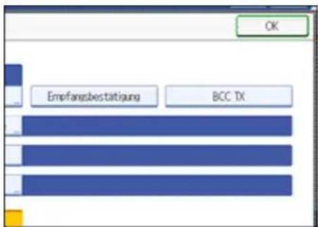 OK Empforesbestätigung BCC TX