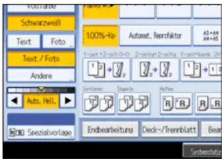 Vorrande Schwarzweiß Text Foto Text / Foto Andere Auto, Hell. Spezialvorlage 100%-Up Automat. Reordaktor A5+A4 A5+A4 1+alt +2+alt 0-0 2+alt +2+alt 1+alt +3+alt 2+alt Schnittlne Distan In Hafes R R R Endbearbeitung Deck-/Trennblatt Bear Sicherberativer